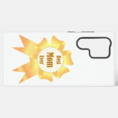 母最高のは常に金の受賞者の賞リボン SAMSUNG GALAXYケース (裏面横)