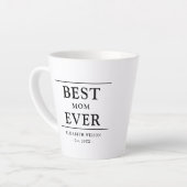 母最高のは必ず贈り物 カフェラテマグ (左アングル)