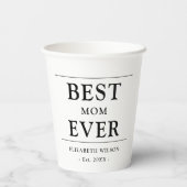 母最高のは必ず贈り物 紙コップ (裏面)