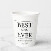 母最高のは必ず贈り物 紙コップ (正面)