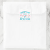 母最高のは母祖母に昇進する スクエアシール (バッグ)