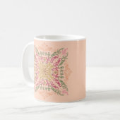 母最高のは継ぎ目のないオーナメント母の日のマグカップ コーヒーマグカップ (正面左)