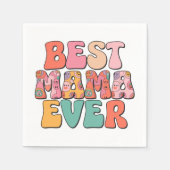 母最高のは スタンダードカクテルナプキン (正面)