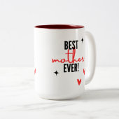 母最高のは ツートーンマグカップ (正面右)