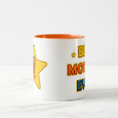母最高のは ツートーンマグカップ (中央)