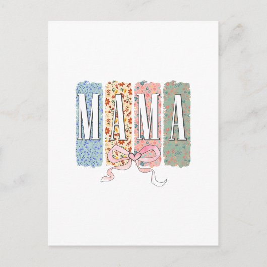 母最高のは ポストカード (正面)