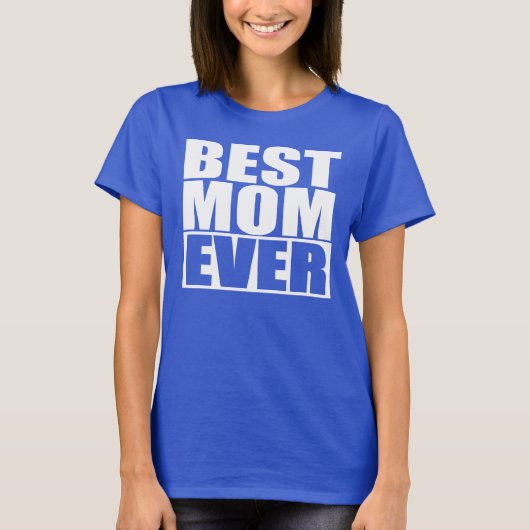 母最高のは Tシャツ (正面)