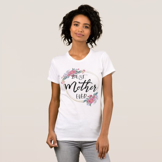 母最高のは Tシャツ (正面フル)