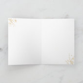 母最高のピンク母の日15写真コラージュグリッター カード (内部)