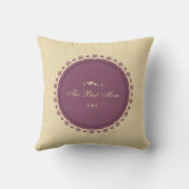 母最高のヴィンテージ母の日 | クッション (裏面)