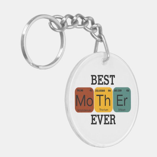 母最高の周期表 キーホルダー (正面左)