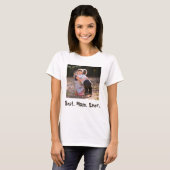 母最高の家のポートレート Tシャツ (正面フル)