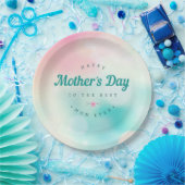 母最高の幸せな母の日 | ペーパープレート (パーティー)