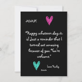 母最高の日あいさつカード シーズンカード (裏面)