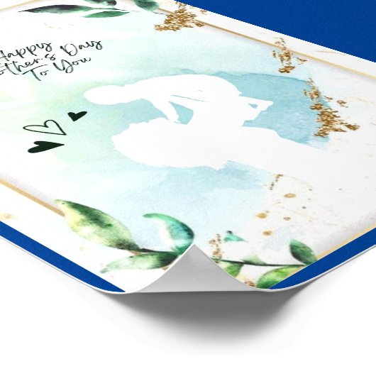 母最高の日の贈り物ポスター ポスター (角)