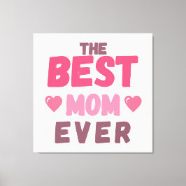 母最高の日の贈り物 キャンバスプリント