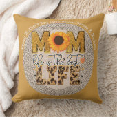 母最高の日ギフトEva!母パーソナライズされた引用文 クッション (ブランケット)