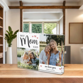 母最高の日ピンク フォトブロック