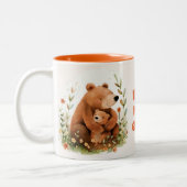 母最高の日マグ ツートーンマグカップ (左)