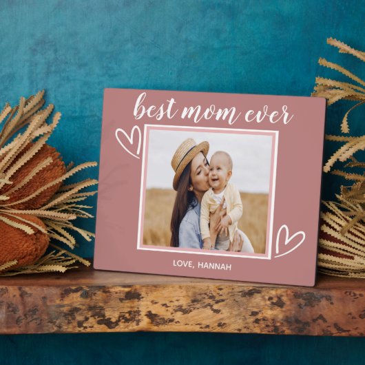 母最高の日 フォトプラーク (側面)