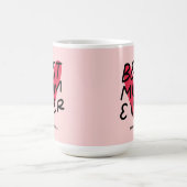 母最高の母の日に必モダンず手紙を コーヒーマグカップ (中央)