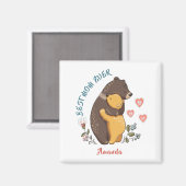 母最高の母の日のギフトのママエパーソナライズされたービーマグネット マグネット (正面/裏面)