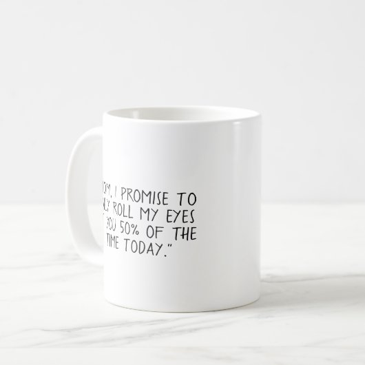 母最高の母の日のギフトコーヒーマグ コーヒーマグカップ (正面左)