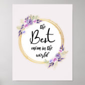 母最高の母の日のポスター ポスター (正面)