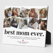 母最高の母の日の写真コラージュのプラーク フォトプラーク (側面)