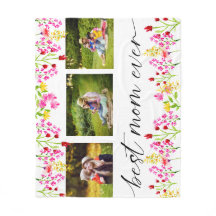 母最高の母の日の写真コラージュフローラ