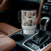 母最高の母の日の写真コラージュ トラベルマグ