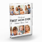 母最高の母の日の写真コラージュ フォトブロック (左)