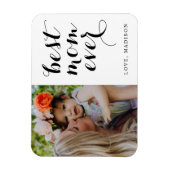 母最高の母の日の写真 マグネット (縦)