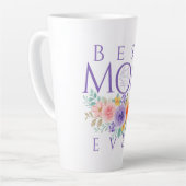 母最高の母の日の引用文 カフェラテマグ (左アングル)