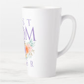 母最高の母の日の引用文 カフェラテマグ (右)