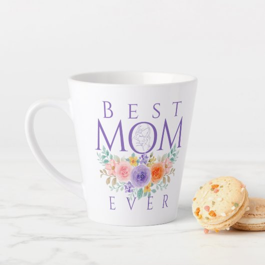 母最高の母の日の引用文 カフェラテマグ (インサイチュ)