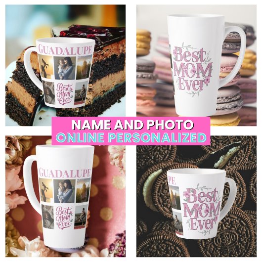 母最高の母の日の形見 カフェラテマグ