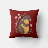 母最高の母の日の贈り物のアイディアピロー クッション (裏面)