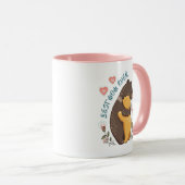 母最高の母の日の贈り物マグ マグカップ (正面右)