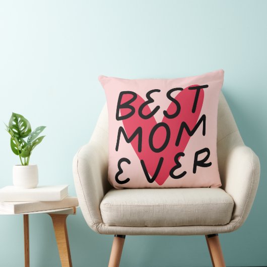 母最高の母の日を常に手モダン入れ クッション (椅子)