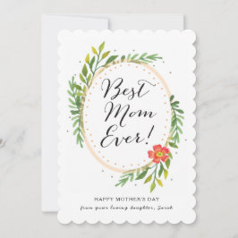 母最高の母の日カード カード