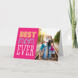 母最高の母の日カード カード