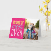 母最高の母の日カード カード (黄色い花)