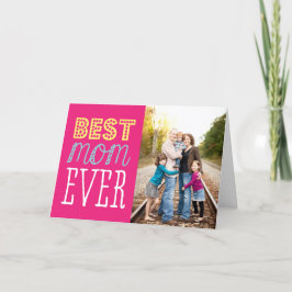 母最高の母の日カード カード