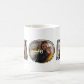 母最高の母の日ギフト3写真切り出し コーヒーマグカップ (中央)