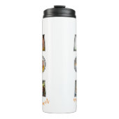 母最高の母の日ギフト3写真切り出し タンブラー (正面)