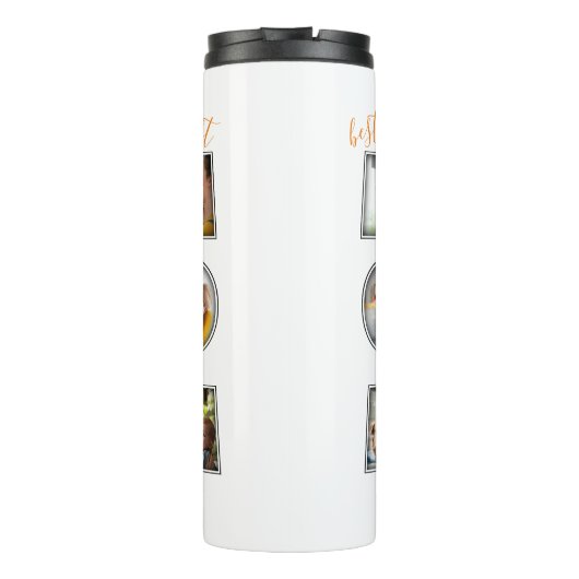 母最高の母の日ギフト3写真切り出し タンブラー (裏面)