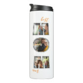 母最高の母の日ギフト3写真切り出し タンブラー (回転右)