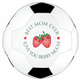 母最高の母の日愛あなたベリー多く サッカーボール