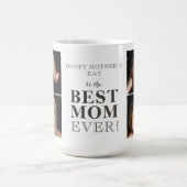 母最高の母の日2写真コラージュ コーヒーマグカップ (中央)